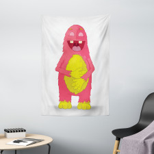 Monster Character Laughing Tapestry