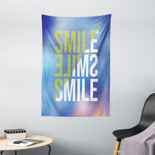 Modern Design Positive Word Tapestry