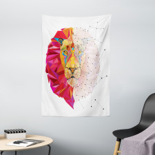 Lion Head Tapestry