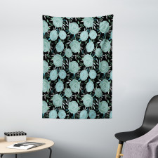 Vintage Style Budding Roses Tapestry