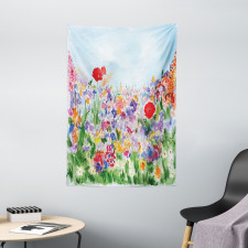 Summer Blooms Tapestry