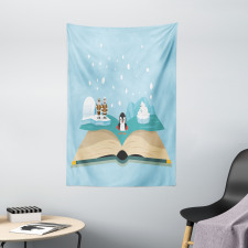 Iglo Eskimo Polar Bear Tapestry