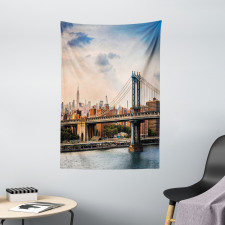 Manhattan Bridge in NYC Tapestry