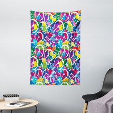 Peace Activism Theme Tapestry