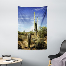 Cactus Spined Leaves Tapestry