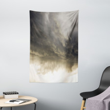 Cloudy Dark Sky Hurricane Tapestry