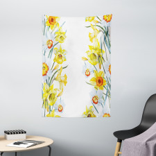 Meditation Flowers Tapestry