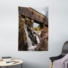 Rustic Oak Bridge Tapestry