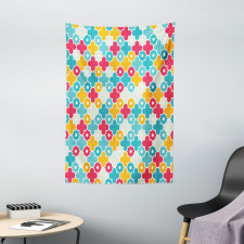 Kid Theme Colorful Petal Tapestry