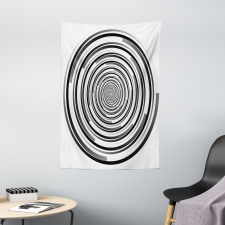 Abstract Art Spirals Tapestry