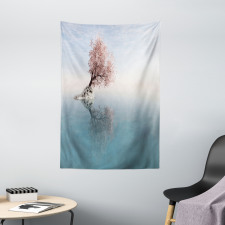 Lonely Tree in Water Tapestry