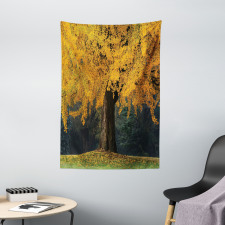 Leaves Tree Autumn Season Tapestry