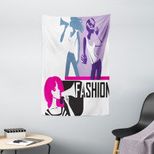 Modern Lady Fashion Tapestry