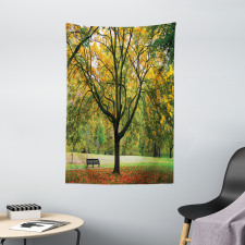 Autumn Park Leaves Nature Tapestry