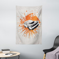 Classic Sports Car Tapestry