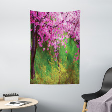 Spring Garden Landscape Tapestry