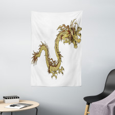 Fire Dragon Astrology Tapestry