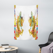Dragon Oriental Culture Tapestry