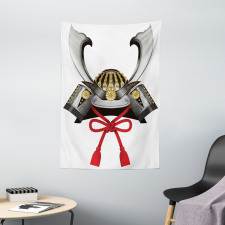 Samurai Kabuto Mask Tapestry