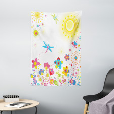 Dandelions Happiness Tapestry