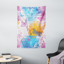 Butterflies Dragonflies Tapestry