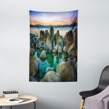 Californian Coastline Tapestry