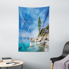 Seascape Lake Tahoe Tapestry