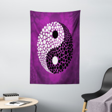 Ying Yang Harmony Balance Tapestry