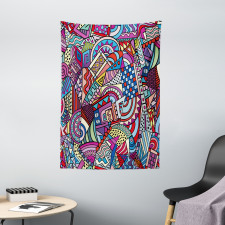 Funky Modern Tapestry