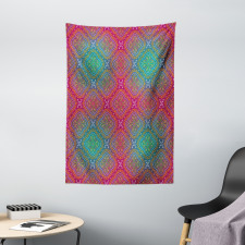 Boho Ombre Floral Tapestry
