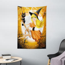 Witch Conceptual Colors Tapestry