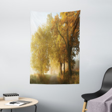 Autumn Morning Scenic Tapestry