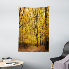 Autumn in Nature Theme Tapestry