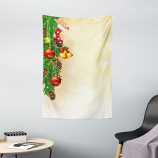 Bells Stockings Tree Tapestry