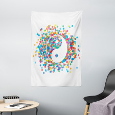 Colorful Peace Tapestry