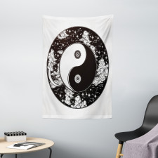 Stars Moon Night Sky Tapestry