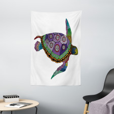 Sea Turtle Animal Tapestry