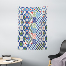 Moroccan Motifs Tapestry
