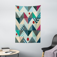 Vintage Patchwork Art Tapestry