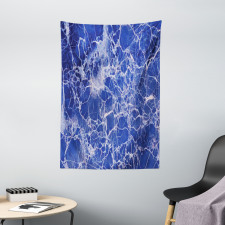 Cracked Marble Pattern Tapestry