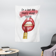 Words Beauty Charm Makeup Tapestry