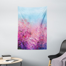 Cherry Spring Theme Tapestry