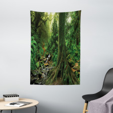 Moss on Trees Stream Tapestry
