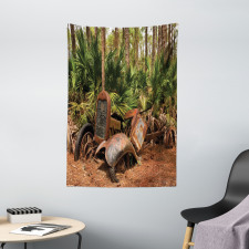 Tropical Forest Palms Tapestry