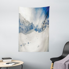 Nature Mountain Snowy Tapestry