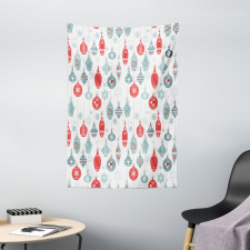 Joyful Xmas Pattern Tapestry