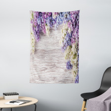 Lilac Flowers Bouquet Tapestry