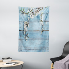 Spring Flowers Branches Tapestry