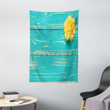 Wooden Spring Floral Tapestry