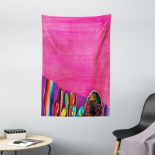 Folkloric Serape Blanke Tapestry